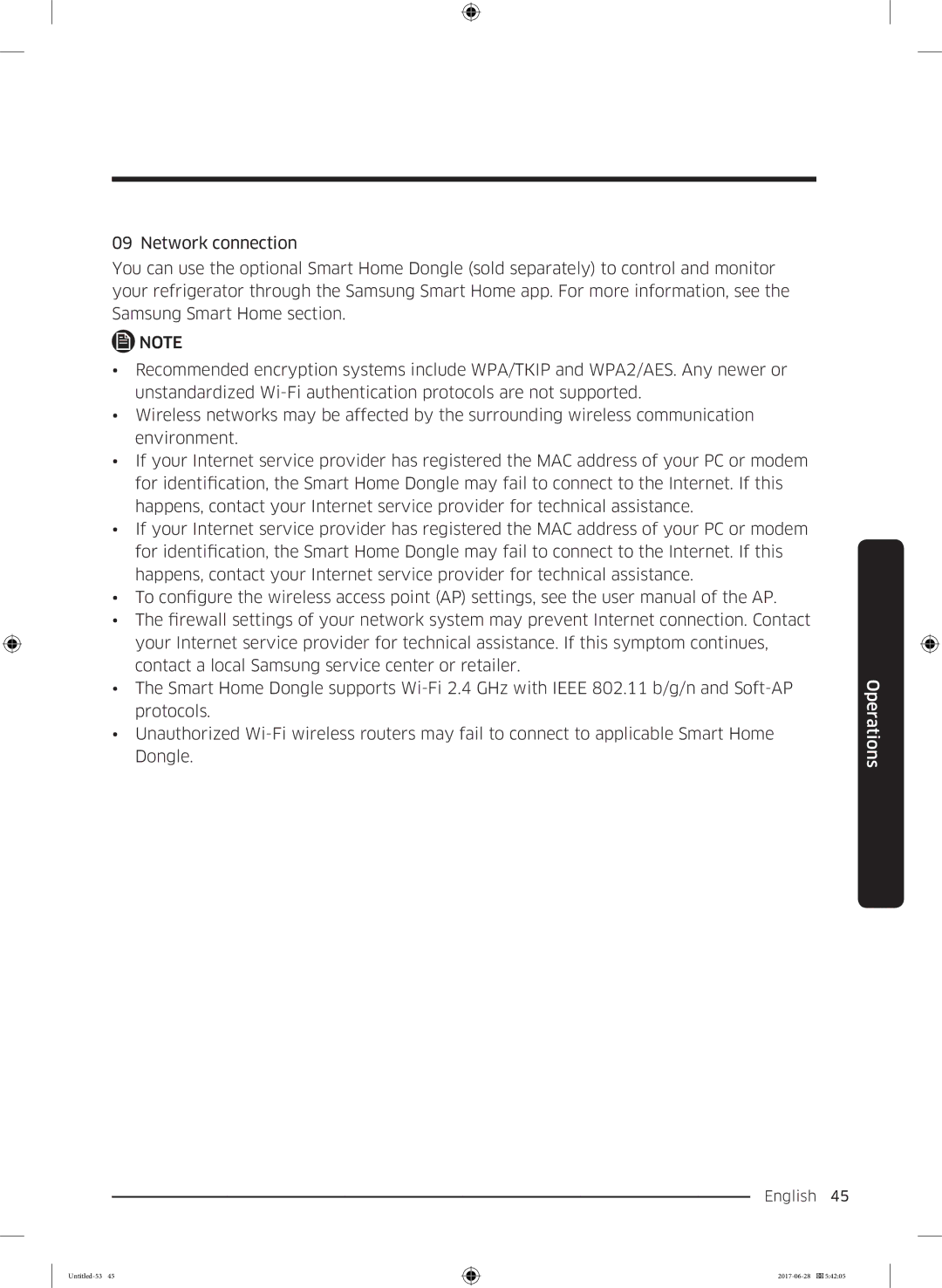 Samsung RF56K9041SR/ES manual English 45  